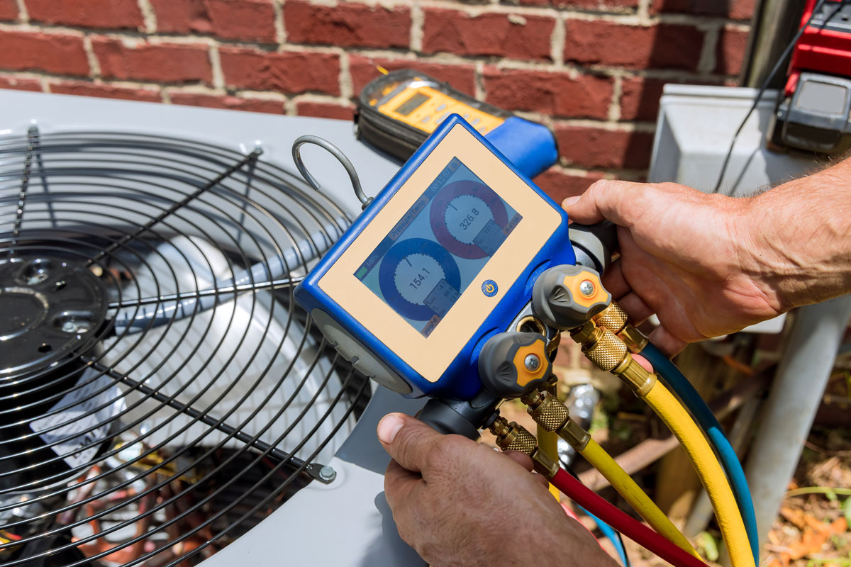 technician providing AC Repair in Raleigh, North Carolina