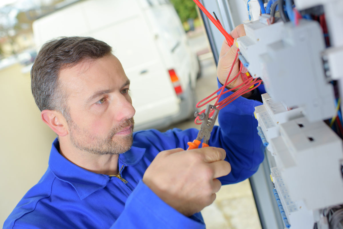 technician providing Electrical Repair & Electrical Service in Wake County, NC